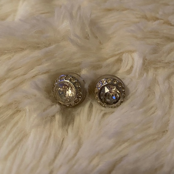 Swarovski Solitaire Stud Earrings - Picture 7 of 12